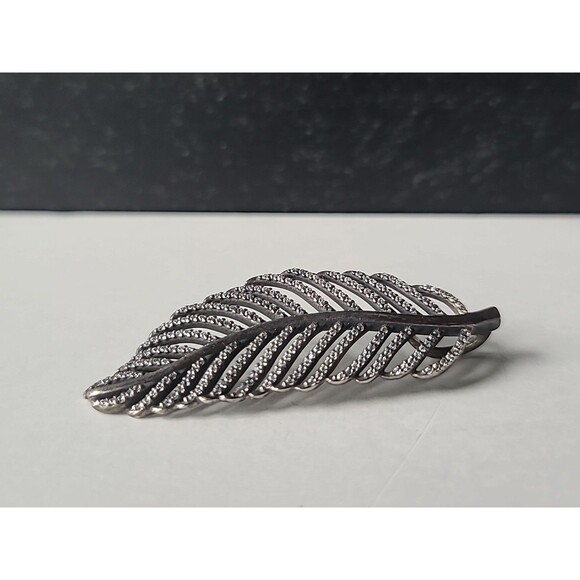 Pandora 925 Sterling Silver CZ Light As A Feather Pendant Vintage - Picture 5 of 10
